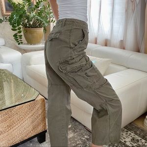 Banana Republic Olive Green Cargo pants